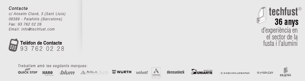 Techfust - Fusteria - Decoració
